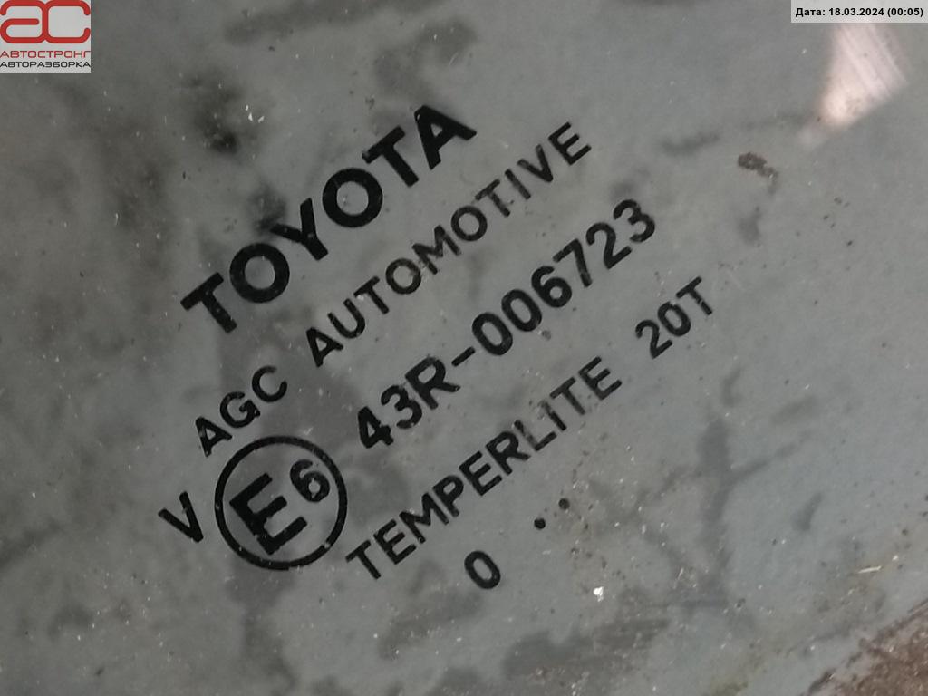 Стекло двери задней левой Toyota Avensis 3 (T270) купить в Беларуси