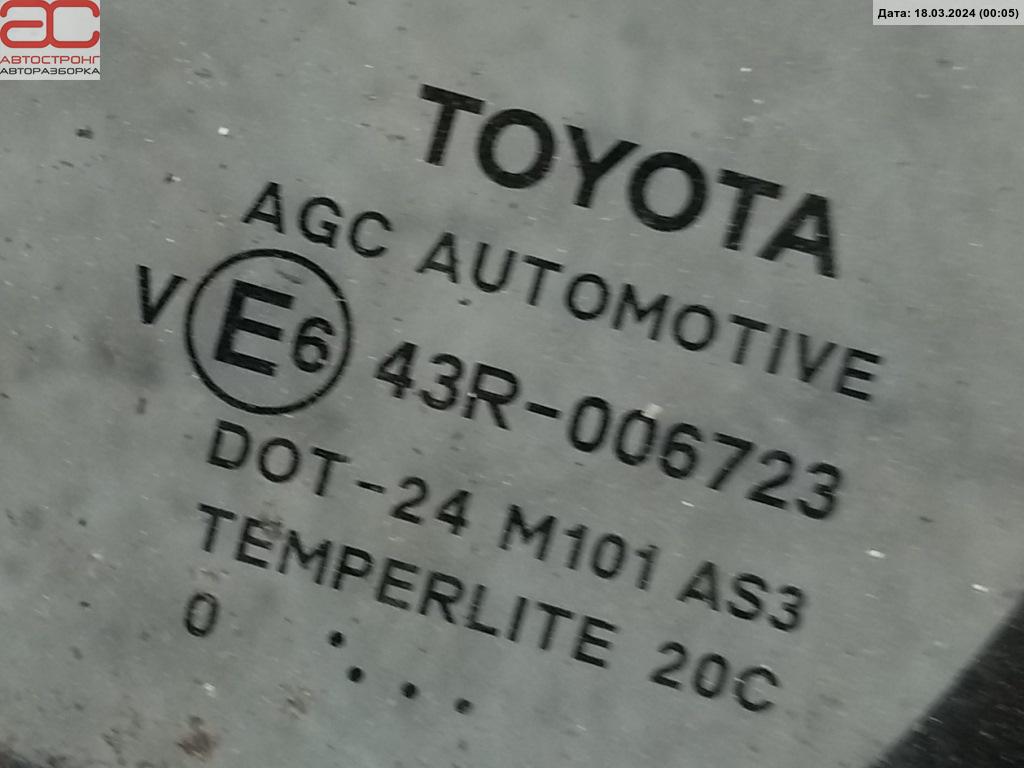 Стекло форточки двери задней левой Toyota Avensis 3 (T270) купить в Беларуси