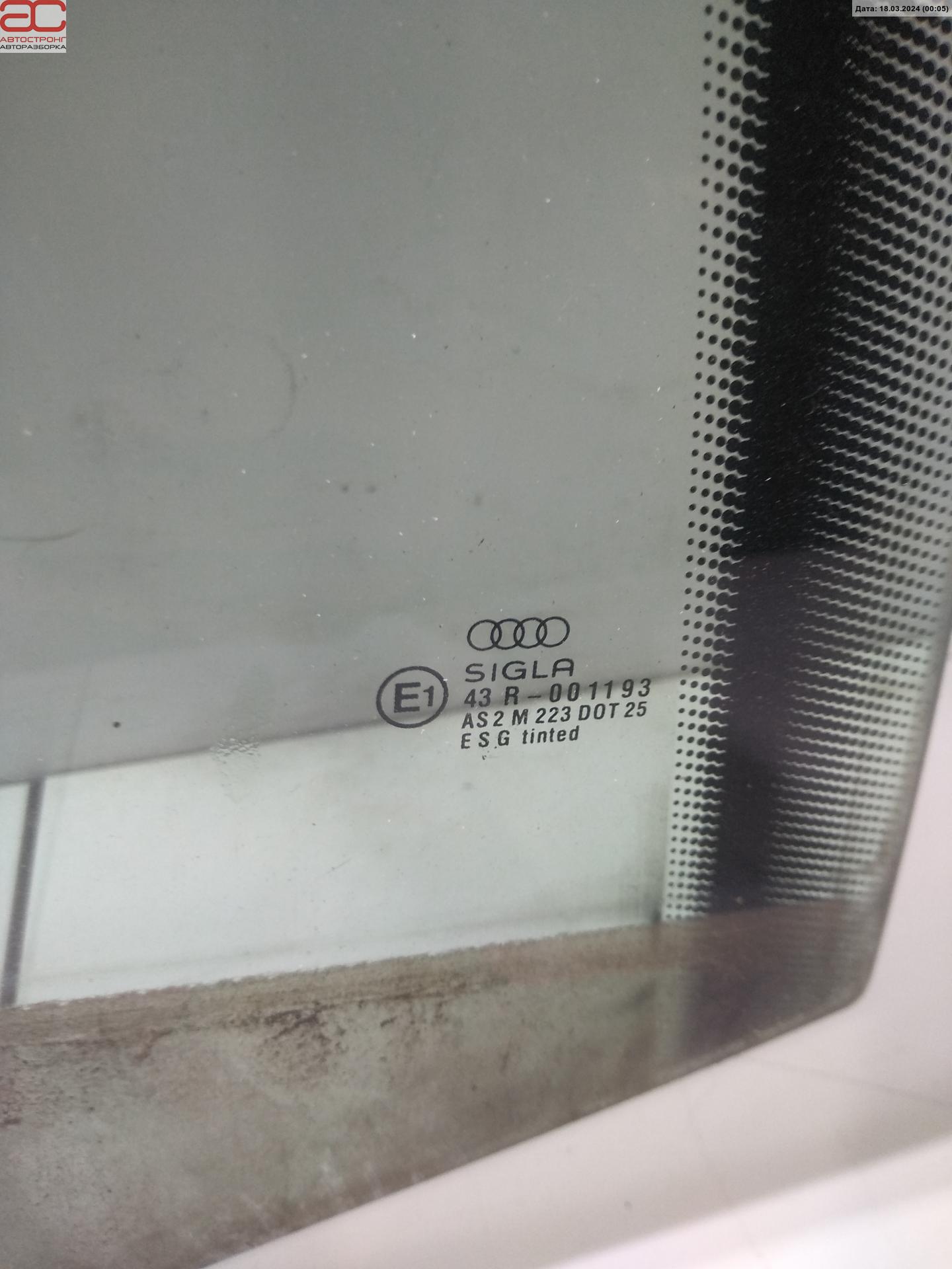 Стекло двери задней правой Audi 100 C4 купить в Беларуси