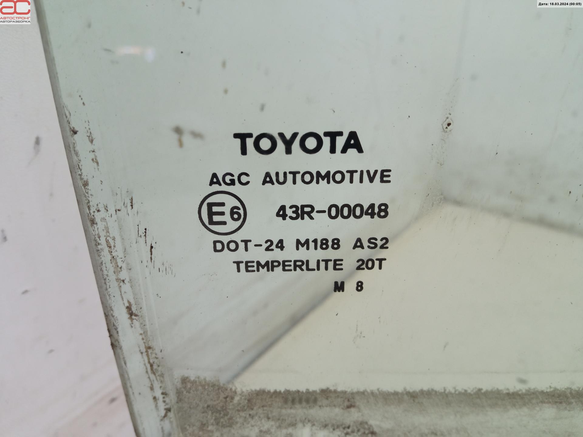 Стекло двери задней правой Toyota Yaris 2 купить в Беларуси