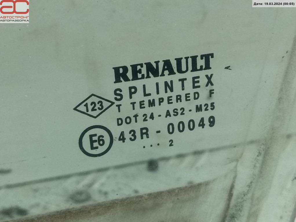 Стекло двери передней левой Renault Scenic 1 купить в России