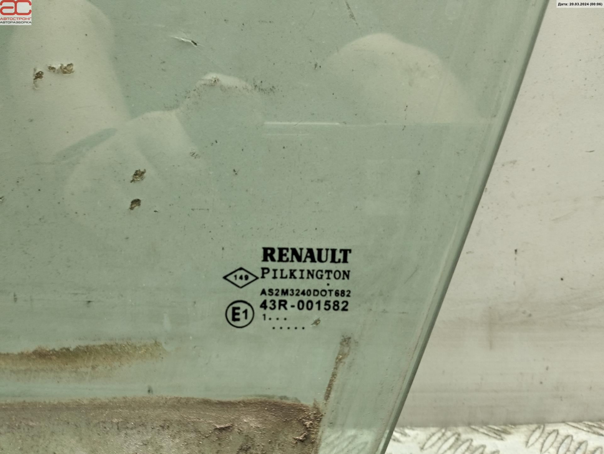 Стекло двери передней левой Renault Laguna 2 купить в Беларуси