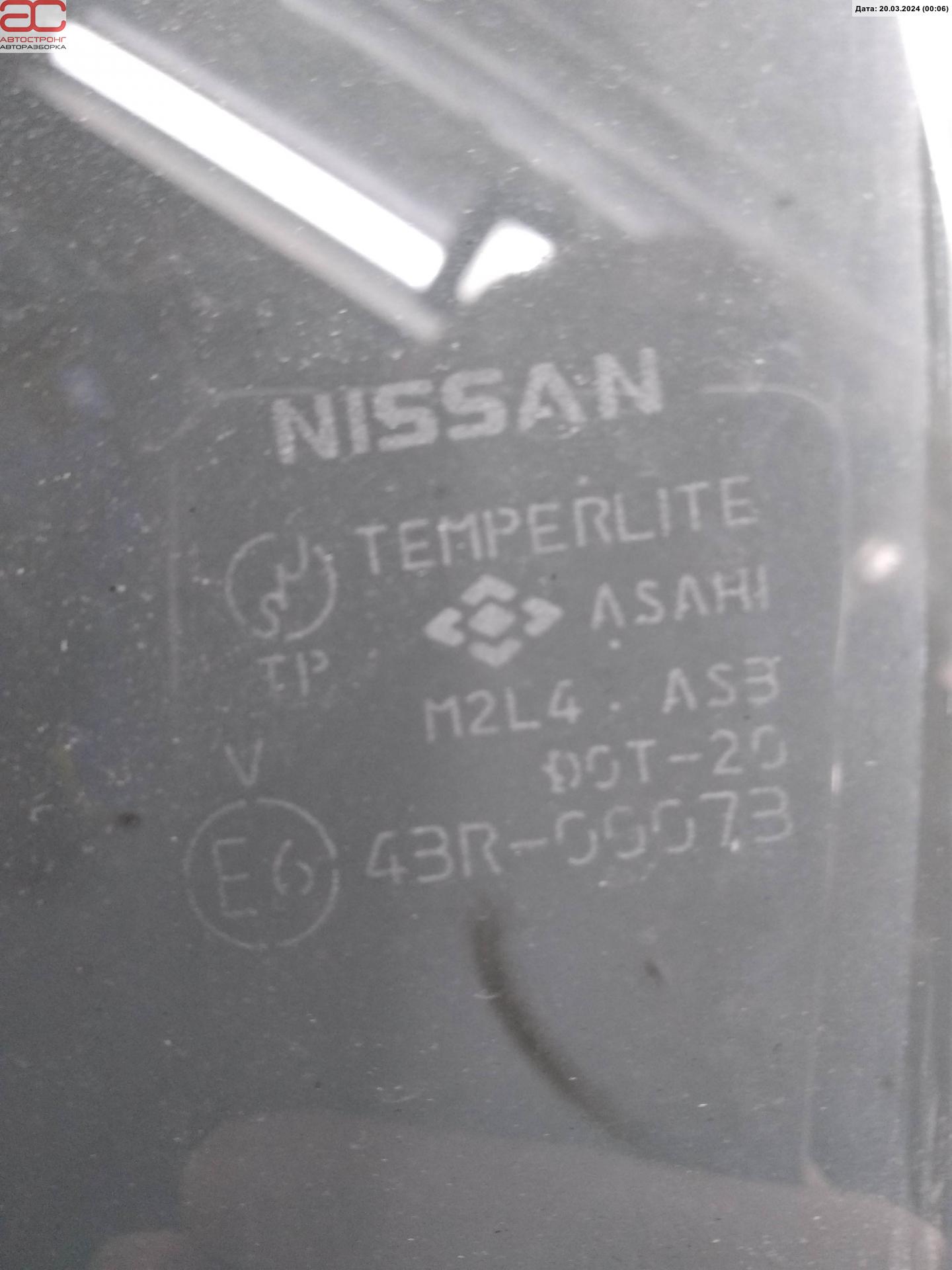 Стекло двери задней левой Nissan Murano (Z50) купить в Беларуси