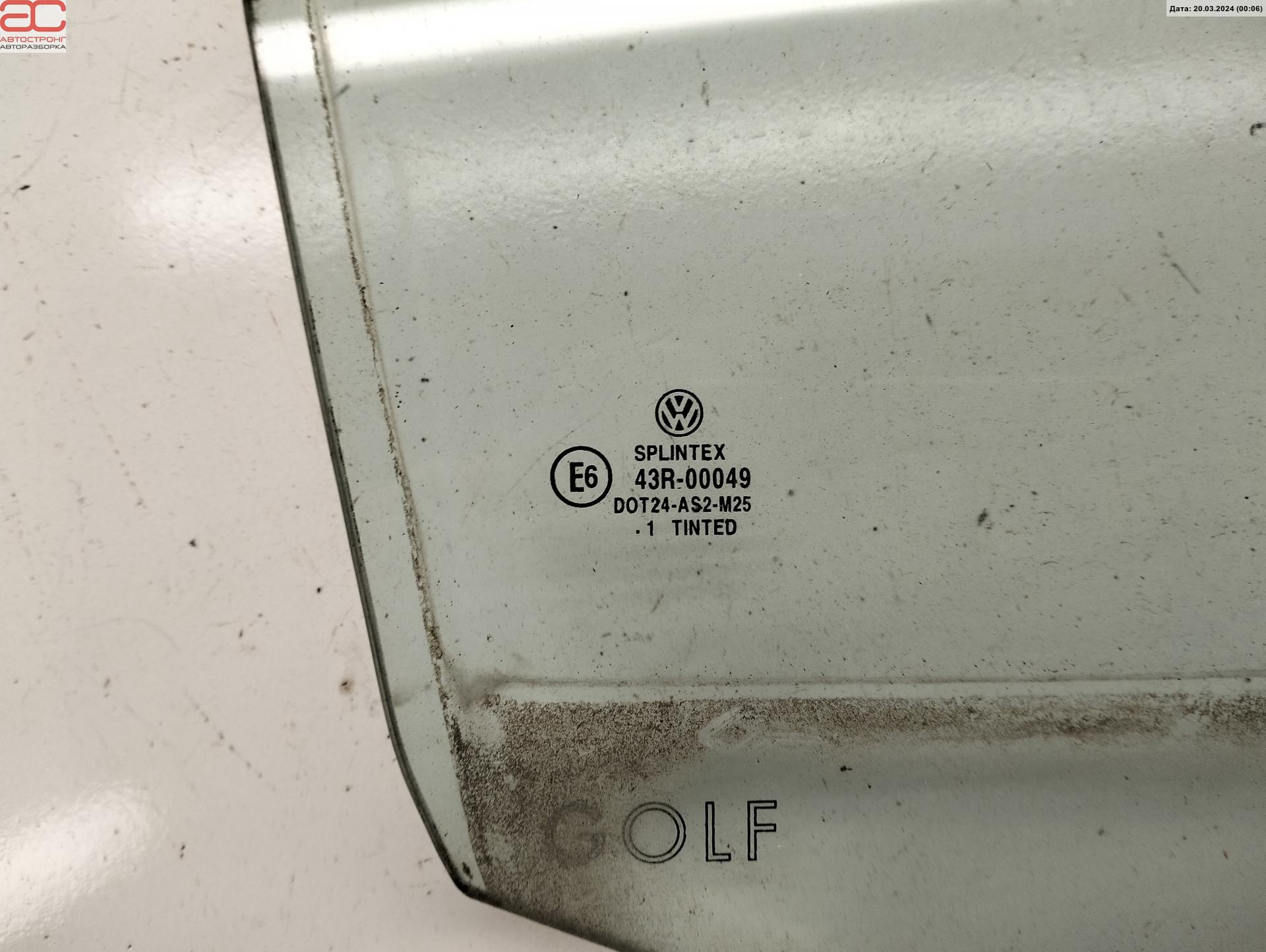 Стекло двери задней правой Volkswagen Golf 4 купить в России