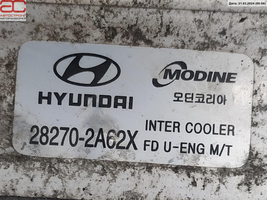 Интеркулер (радиатор интеркулера) Hyundai i30 1 купить в Беларуси