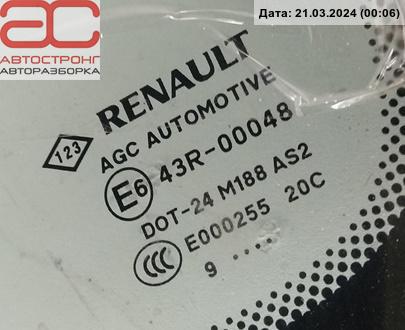 Стекло кузовное заднее правое Renault Scenic 3 купить в России