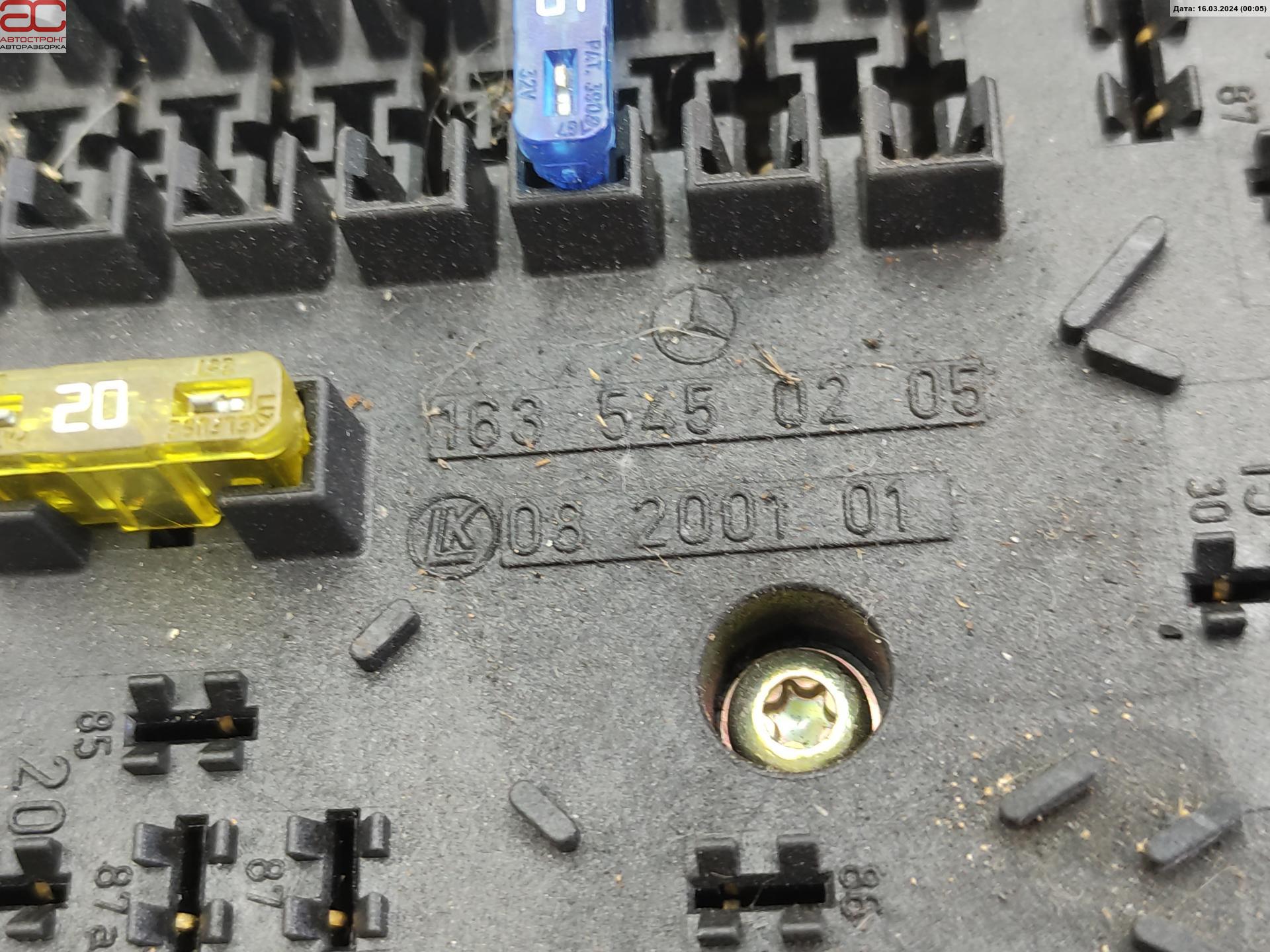 Предохранители мерседес мл 163 2.7 дизель Fuse box location and diagrams: Mercedes-Benz M-Class (1998-2005) YouTube
