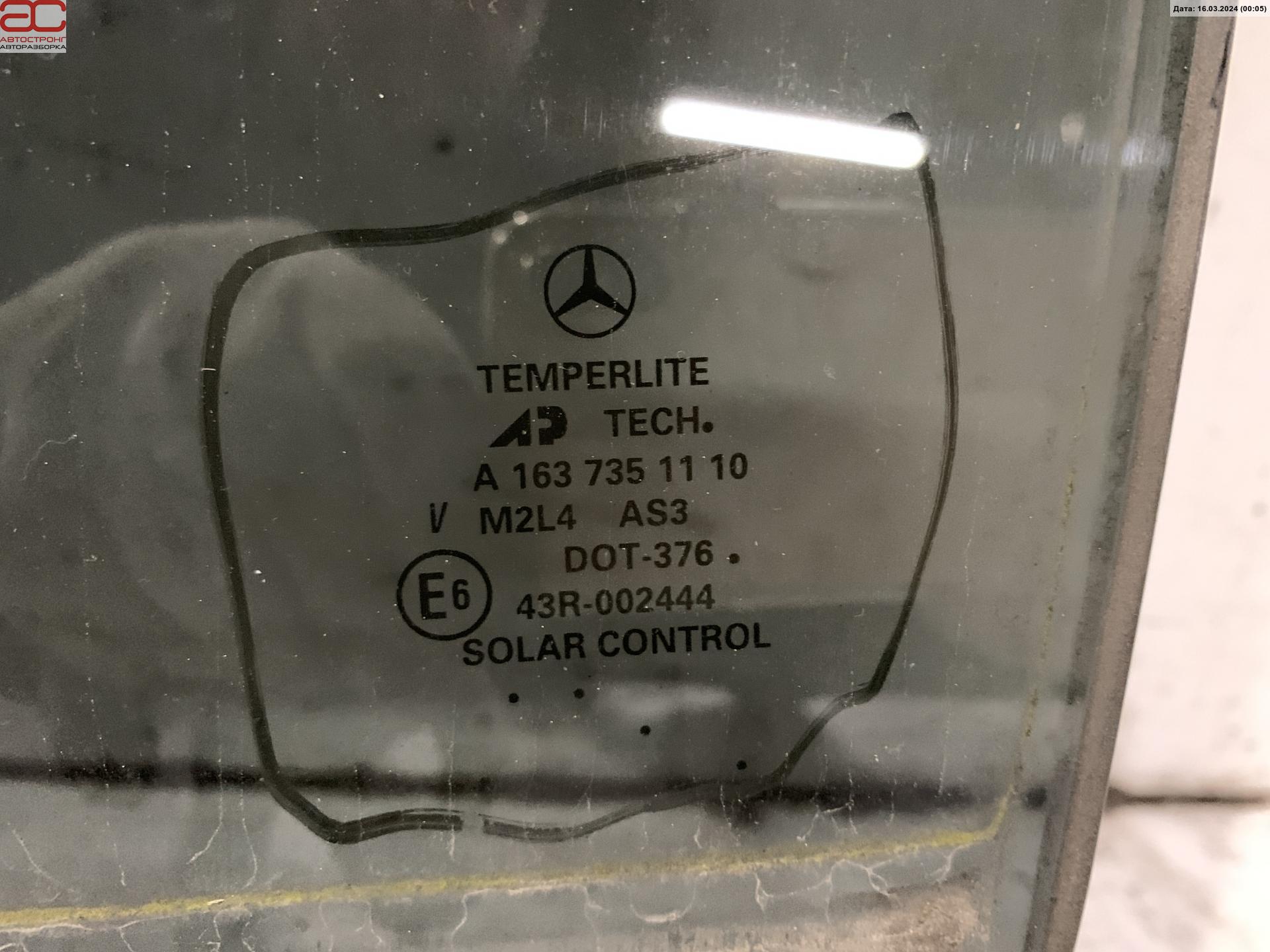 Стекло двери задней левой Mercedes ML-Class (W163) купить в Беларуси
