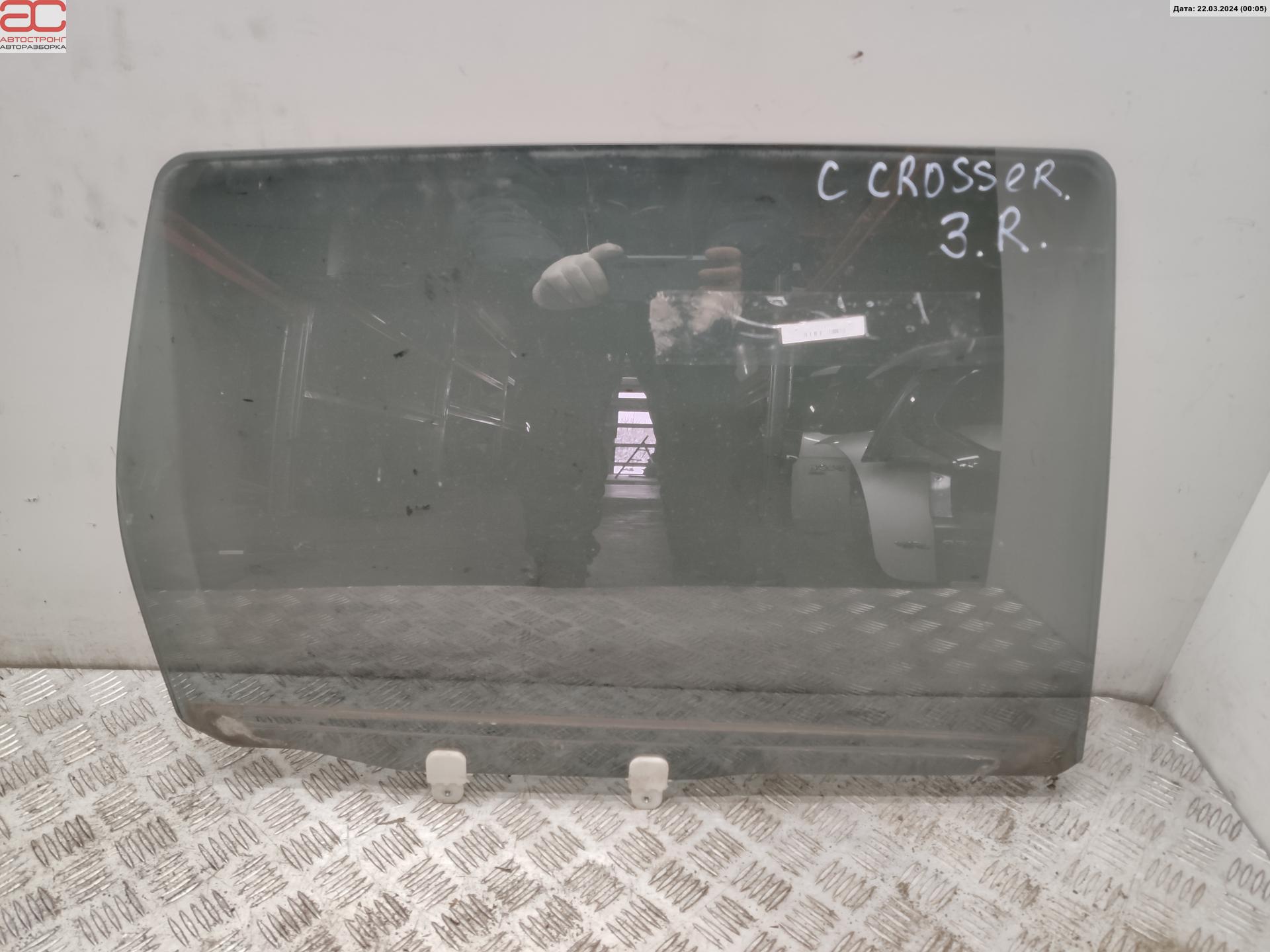 Стекло двери задней правой Citroen C-Crosser купить в Беларуси