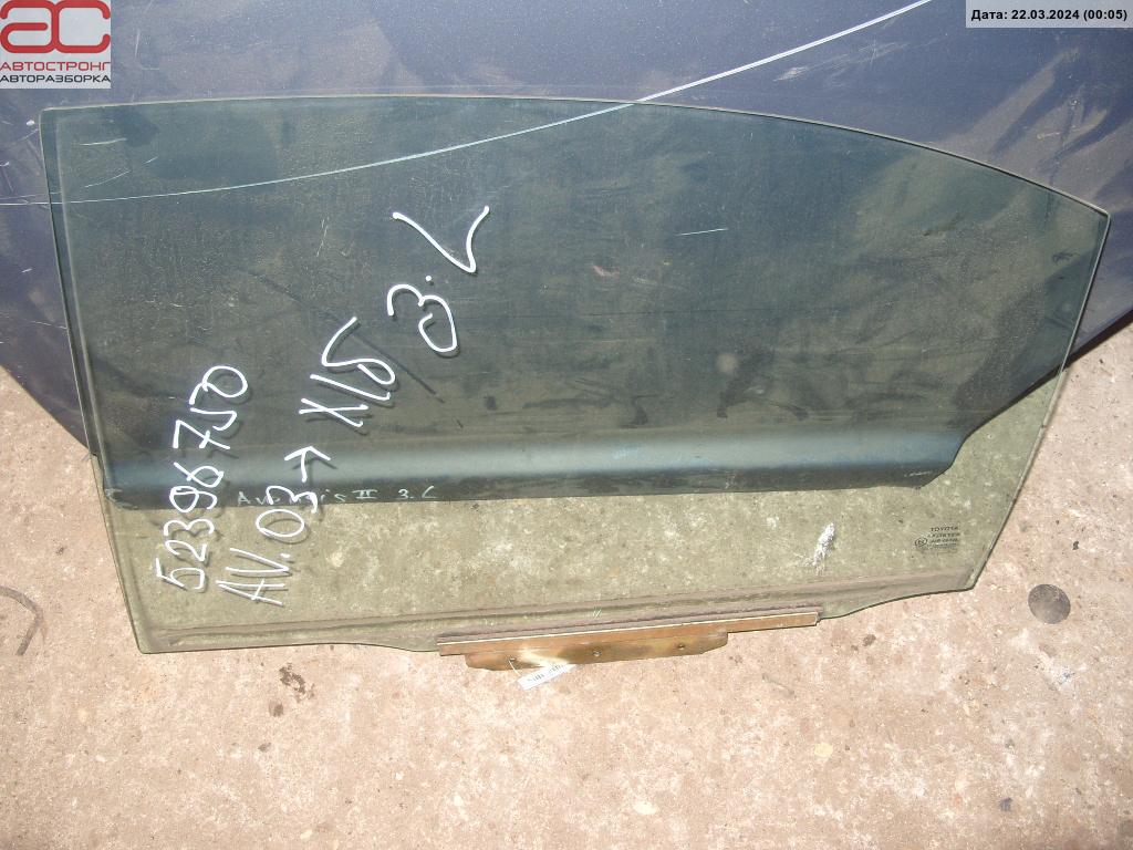 Стекло двери задней левой Toyota Avensis 2 (T250) купить в Беларуси