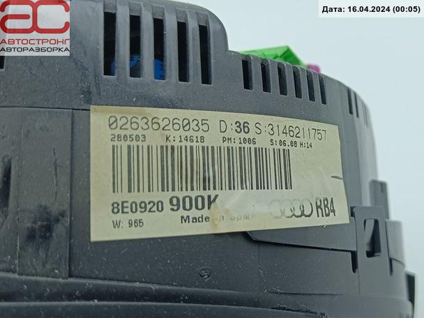 Панель приборная (щиток приборов) Audi A4 B6 купить в Беларуси